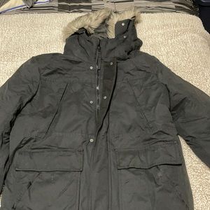 American Eagle Men’s Expedition Parka Black Coat